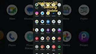 realme c30 me setting update