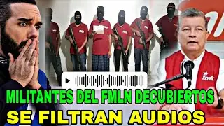 Bukele no lo esperaba filtran audio De Militantes del Fmln Querindo Asaltar la Catedral😱😱