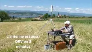 HB9AIS Antenne à boucle magnétique