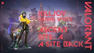 Killjoy Swarm Grenade Hiding Spot Ascent in A Site Back from A Main