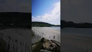 it's a beautiful day at Maghery Beach in Co. Donegal Ireland #ireland #beach #travelvlog #shorts