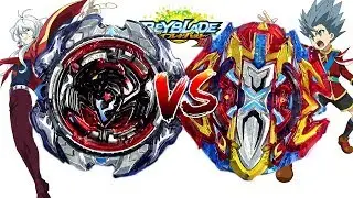 BUSTER XCALIBUR .1'.Sw VS REVIVE PHOENIX 10 Fr (ATTACK DRIVER TEST) | Beyblade Burst Super Z