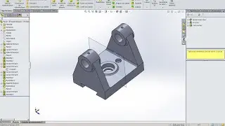 Freno deslizable en Solidworks 2014  ---Dificultad media---
