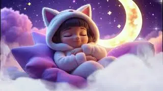 🌙✨ 2 Hours Non Stop Lullaby Meow-Meow Style &ndash; A Soothing Bedtime Song for Dreamy Nights ✨🌙