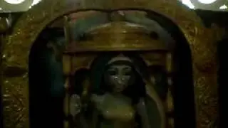Arati at the Swyam Siddhi Kali Peetham, Guntur by HH Shri Siddheswarananda Bharati Swami
