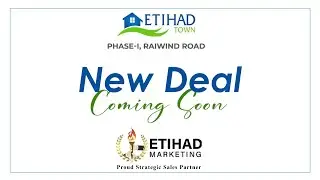 Etihad Town Phase-1 New Block Deal | Coming Soon