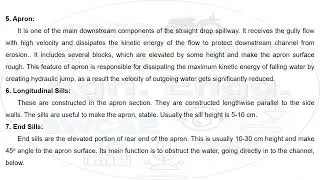Drop Spillway