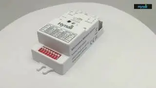 5.8ghz microwave motion sensor switch tri level dimming solar system for light
