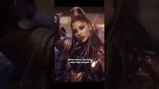 Ariana Grande highest ponytail #arianagrande #trending #shorts #short #pop #viralvideo #viral #love