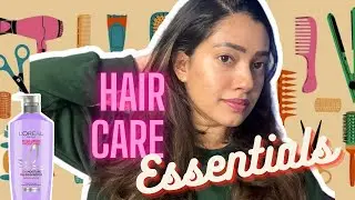 HAIR CARE ROUTINE | BEST HAIR SERUM SHAMPOO HAIR STYLER | 