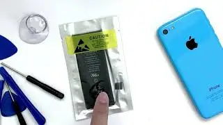 Bad attempt to replace my iPhone 5C battery