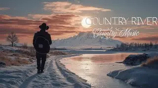 Guitar country jazz fusion calming music snowy landscape path to pure relaxation