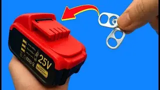 🔋 Старый аккумулятор как новый за 3 минуты! Гениальный трюк для восстановления аккумулятора! 😱