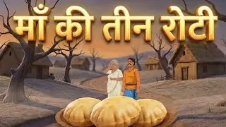 तीन रोटियाँ और माँ का दिल | Emotional Mother Story | Moral Kahani3️⃣ माँ के लिए