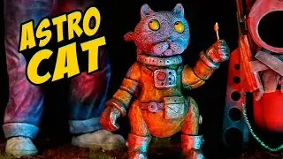 ASTRO CAT! Aaron's Animals Sculpture