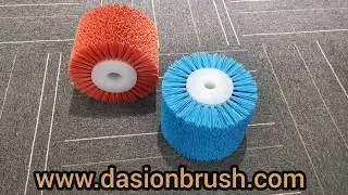 abrasive nylon grinding roller brush