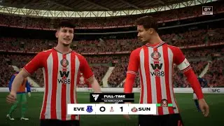 Everton Vs Sunderland - FA Cup - England 25/26 FC Game Play.