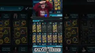 I FORGOT MY MODS for Grand Arena!!!  #swgoh