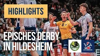 Helios GRIZZLYS Giesen - SVG Lüneburg | Highlights Volleyball Bundesliga