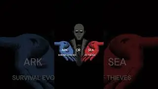 ARK Survival Evolved or Sea of thieves #shorts #teamred #teamblue #seaofthieves #arksurvivalevolved