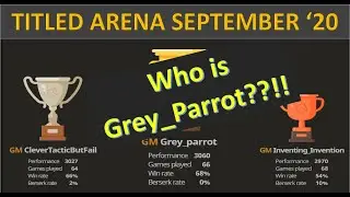 Titled Arena September 2020  The Grey Parrot Effect on Daniel Naroditsky aka Rebecca Harris