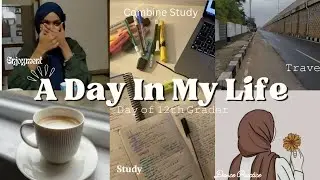 A Day In My Life 🌷| A Simple Day Of A 12 th Grader😌|Travelling |Combine Study |Dance Practice 💃|