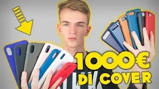 Unboxing TUTTE LE COVER APPLE per iPhone X & 8 Plus [feat. Bertra]