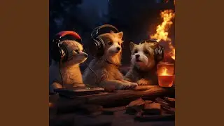 Warmth Fire Pet Harmony
