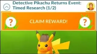 Speedrunning Detective Pikachu Returns Event: Special Research #pokemongo