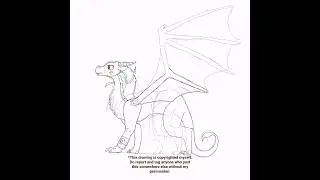 Random OC to my series! (Aurora) #wingsoffire #fanart #fantasy #ibispaintx #dragons