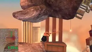 Getting Over It with Bennett Foddy прохождение секретный  путь  a complete walkthrough secret way
