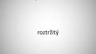 How to say absentminded in Czech?
