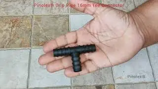 Pinolex&reg; 16mm Drip Pipe Accessories Tee Connector