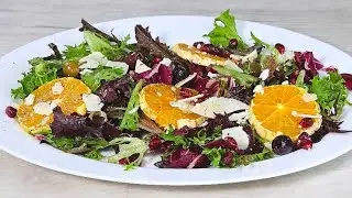Sweet & Zesty Orange Salad💕 #salad #orange