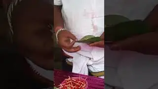 how to fold betel leaf #shorts