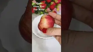 DIY Homemade Apple Face Pack #shorts #shortsfeed #youtube #viral