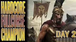 Titan Quest - Day  Hardcore Cursed Champion (Nature + Warfare)!