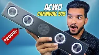 ACwO CARNIwAL 515 | 30W Speaker with RGB | Soundbar Review