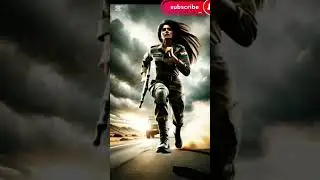 Indian Army Force Girl &ndash; Powerful Story of Courage #2danimation#3danimation #cartoon #horsesoldier
