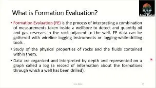 Lec 3 Formation evaluation and GR