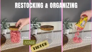 Restocking and Organizing TikTok Compilation | ASMR Restocking and Organizing TikTok | ASMR Tiktok