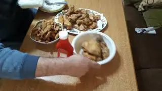 Wow Fried Chicken And French Fries Lol 
