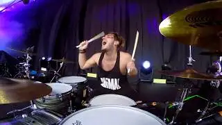 2CELLOS at Rock am Ring 2017 - Smells Like Teen Spirit (DRUM CAM)