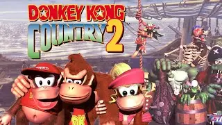 Let's Challenge the Second One!  :) - Let's Play Donkey Kong Country 2 (Blind) - 01