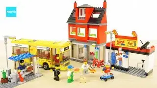レゴ シティ  レゴシティの街かど  7641 路線バス ピザショップ／