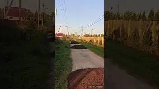 Порционная выгрузка асфальтной крошки. Самосвал 10 кубов.