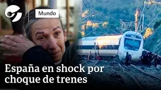 ESPA&Ntilde;A en shock por CHOQUE DE TRENES que sacudi&oacute; a ADAMUZ