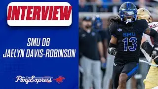 Jaelyn Davis-Robinson on stepping up for SMU in the secondary