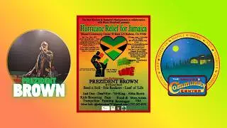 Prezident Brown - Hurricane Relief for Jamaica at The Mateel