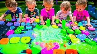 Satisfying Slime Videos 2025 | Mixing Random into Glossy Slime | Best ASMR Slime 2K Videos